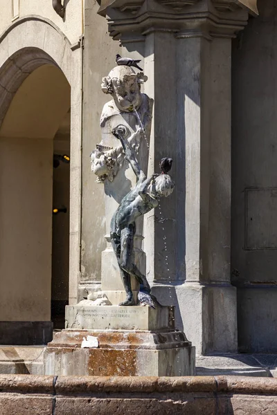 Monaco Baviera Germania Agosto 2018 Bellissimo Frammento Dell Edificio Dell — Foto Stock