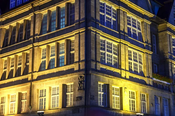 Munich Germany August 2018 Beautiful Fragment Building Traditional Bavarian Architecture — Stock Photo, Image