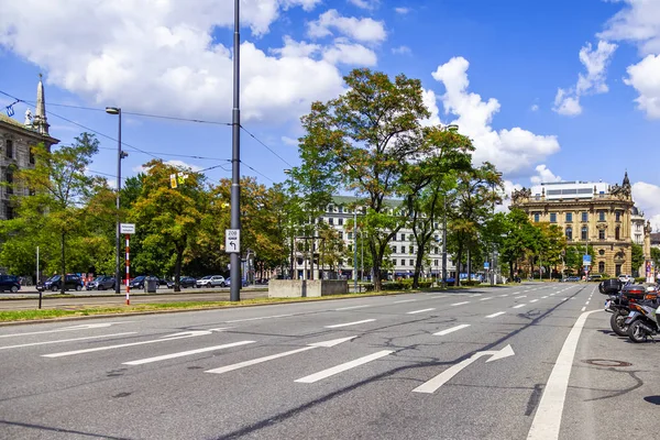 Munique Alemanha Agosto 2018 Bela Vista Urbana — Fotografia de Stock