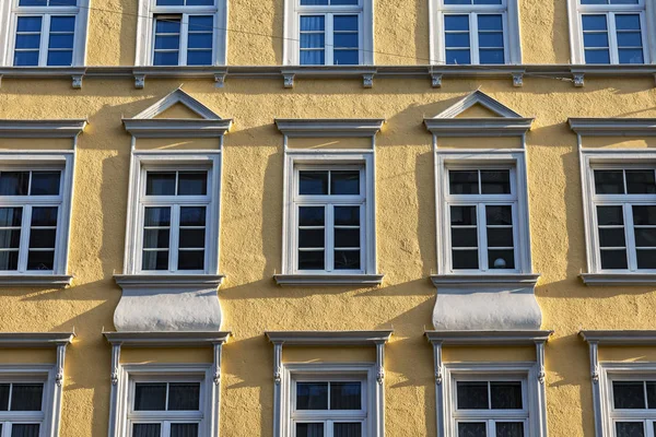 Múnich Alemania Agosto 2018 Hermoso Fragmento Del Edificio Arquitectura Tradicional —  Fotos de Stock