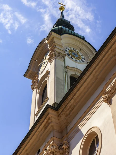 Salzburgo Austria Agosto 2018 Arquitectura Típica Ciudad Vieja —  Fotos de Stock