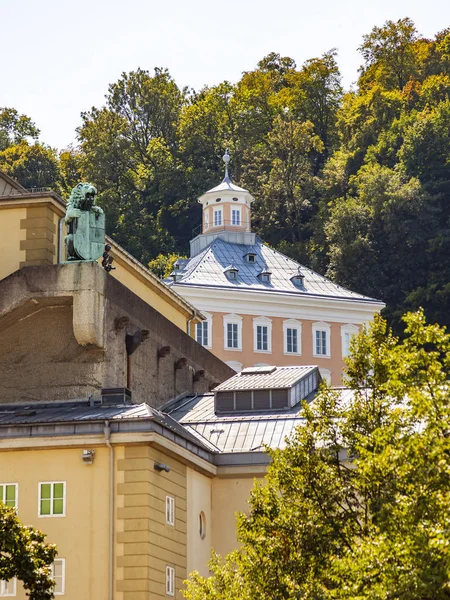 Salzburg Austria August 2018 Typical Architecture Old City — Stock Photo, Image