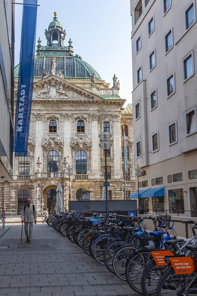 München Deutschland August 2018 Schöne Stadtansicht — Stockfoto