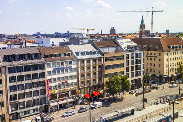 Múnich Alemania Agosto 2018 Hermosa Vista Urbana — Foto de Stock