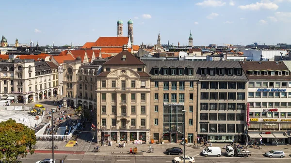 Múnich Alemania Agosto 2018 Hermosa Vista Urbana — Foto de Stock