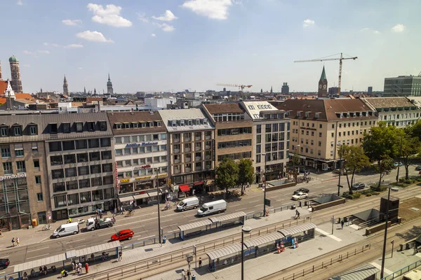 Múnich Alemania Agosto 2018 Hermosa Vista Urbana —  Fotos de Stock