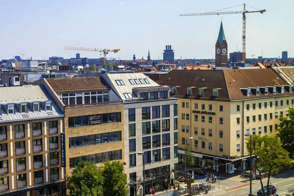 Múnich Alemania Agosto 2018 Hermosa Vista Urbana — Foto de Stock