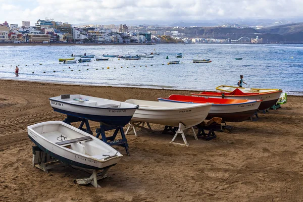 Las Palmas Gran Canaria España Enero 2018 Una Vista Invierno — Foto de Stock