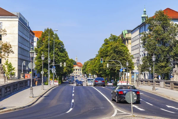 Múnich Alemania Agosto 2018 Hermosa Vista Urbana — Foto de Stock