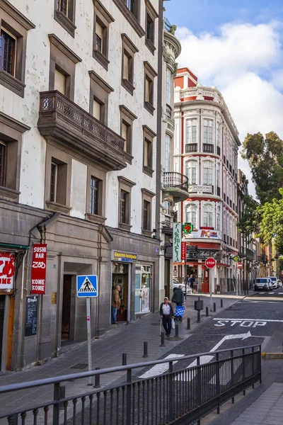 Las Palmas Gran Canaria Spain January 2018 Typical Urban View — Stock Photo, Image