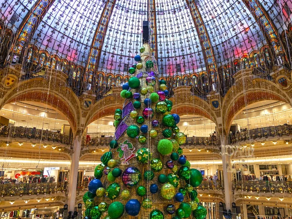 Paris France Octobre 2018 Intérieur Étage Commercial Principal Boutique Galerie — Photo