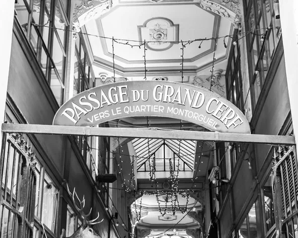 Paris Frankreich Oktober 2018 Inneren Einer Alten Pariser Passage Der — Stockfoto
