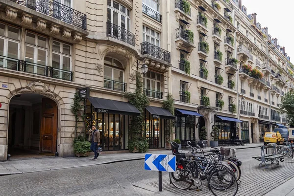 フランス 2018 典型的な都市の歴史的な通りの建物 — ストック写真
