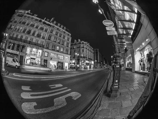 Paris France Octobre 2018 Vue Urbaine Une Des Rues Centrales — Photo