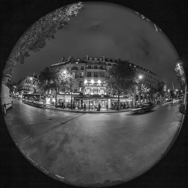 Paris France Oktober 2018 Urban View Eine Der Zentralen Straßen — Stockfoto