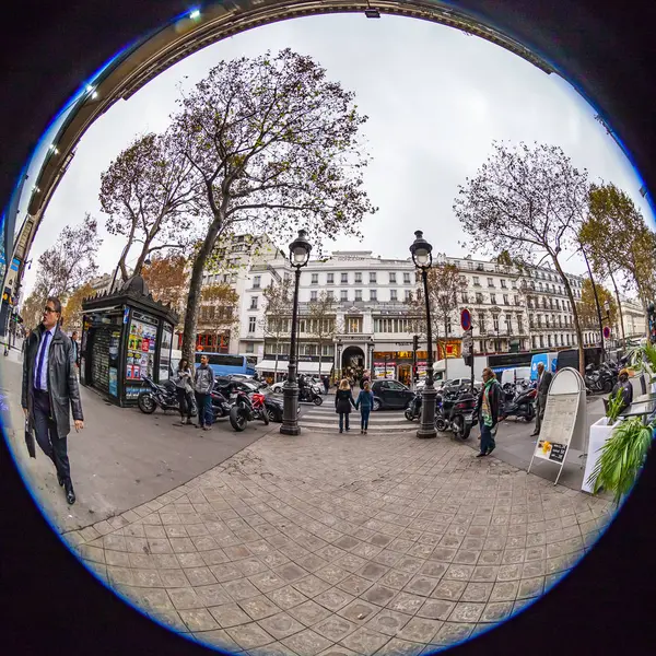 Paris Fransa Üzerinde Ekim 2018 Güzel Bir Şehir Çevresinde Tarihi — Stok fotoğraf