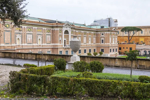Roma Italia Marzo 2017 Veduta Dell Edificio Dei Musei Vaticani — Foto Stock