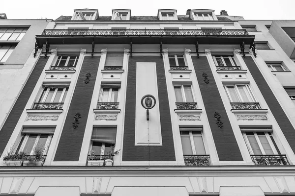 Paris France Octobre 2018 Détails Architecturaux Typiques Des Façades Bâtiment — Photo