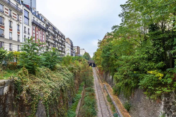 フランス 2018 放棄されたリング鉄道 神父ラ小柄なカーニバルのサイト — ストック写真