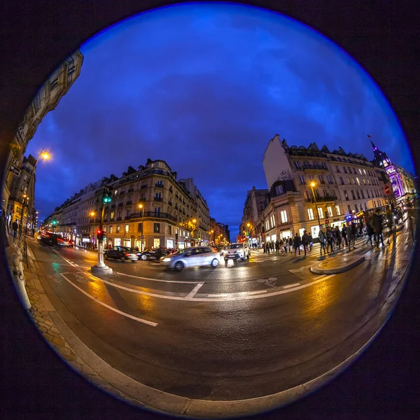 París Francia Octubre 2018 Vista Urbana Una Las Calles Centrales —  Fotos de Stock