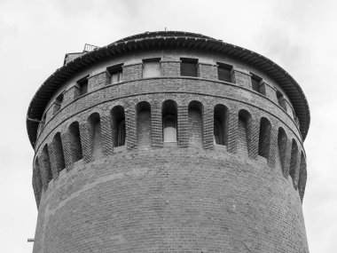 Roma, İtalya, 7 Mart 2017. Bölge Vatikan bahçeleri. Stüdyo ve radyo Vatikan ofisleri yerleştirdiği tarihi yapılar/Mimariler