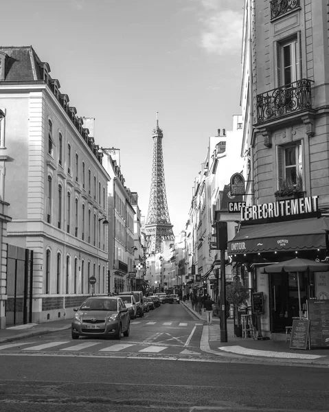 Paris França Outubro 2018 Arquitetura Cidade Torre Eiffel Tour Eiffel — Fotografia de Stock