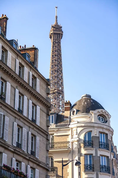 París Francia Octubre 2018 Arquitectura Ciudad Torre Eiffel Tour Eiffel —  Fotos de Stock