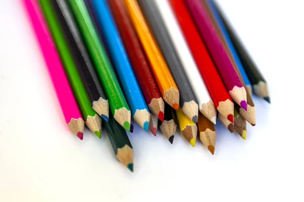 Lápices Varios Colores — Foto de Stock