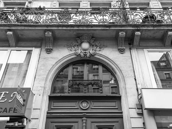 Paříž Francie Října 2018 Typické Architektonické Detaily Fasád Historických Budov — Stock fotografie