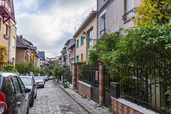 Paris Fransa Üzerinde Ekim 2018 Bir Şehir Manzarası Evler Kentin — Stok fotoğraf