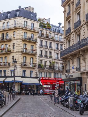 Paris, Fransa, üzerinde 26 Ekim 2018. Tipik kentsel görünümü. 