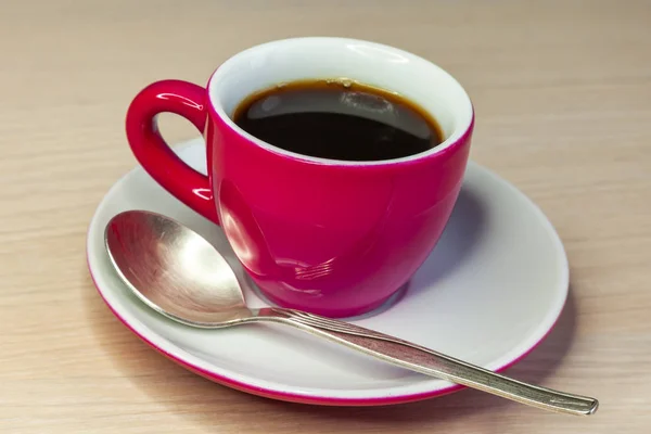 Чашка Черным Кофе — стоковое фото