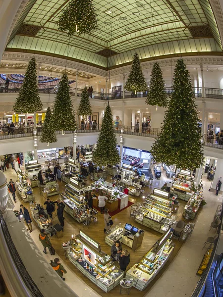 París Francia Octubre 2018 Interior Planta Comercial Bon Marche Rive — Foto de Stock