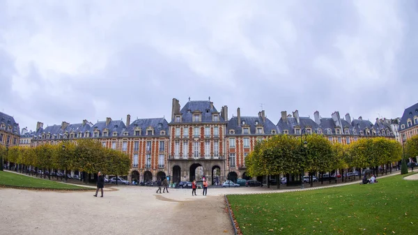 Paris France October 2018 Urban View Fragment Architectural Complex Place — Stock Photo, Image