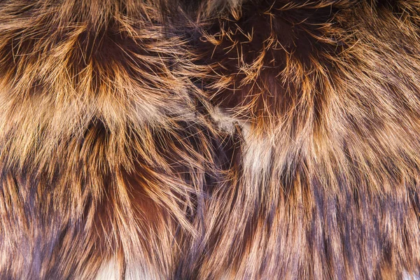 背景从红色狐狸的自然毛皮 — 图库照片