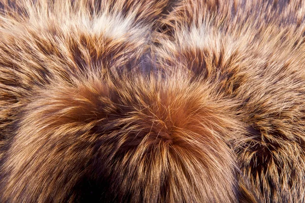 背景从红色狐狸的自然毛皮 — 图库照片