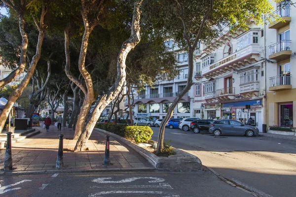 San Giljan Malta Janeiro 2019 Vista Pitoresca Baía Spinola Belo — Fotografia de Stock