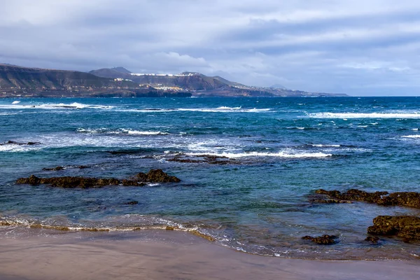 Picturesque Sea Landscape Water Lit Sun — Stock Photo, Image