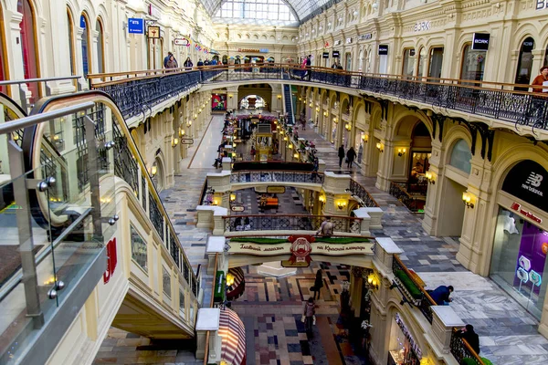 Moskva Rusko Dubna 2019 Obchodní Galerie Historickém Obchodě Žvýkačka Tradiční — Stock fotografie