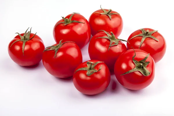 Fresh Cherry Tomatoes Table — Stock Photo, Image