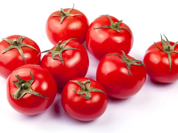 Fresh Cherry Tomatoes Table — Stock Photo, Image