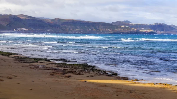 Des Vagues Mer Pittoresques Bord Surf — Photo