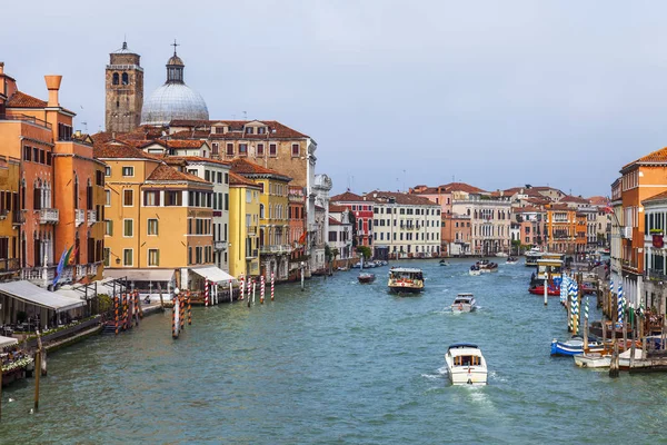 stock image Venice, Italy, on April 25, 2019. View of Canal Grande. 