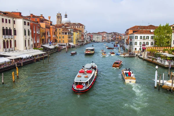 Венеция Италия Апреля 2019 Года Вид Большой Канал — стоковое фото
