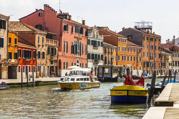 Venise Italie Avril 2019 Canal Pittoresque Les Bâtiments Anciens Sur — Photo