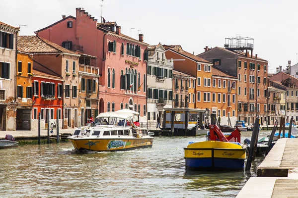 Venise Italie Avril 2019 Canal Pittoresque Les Bâtiments Anciens Sur — Photo