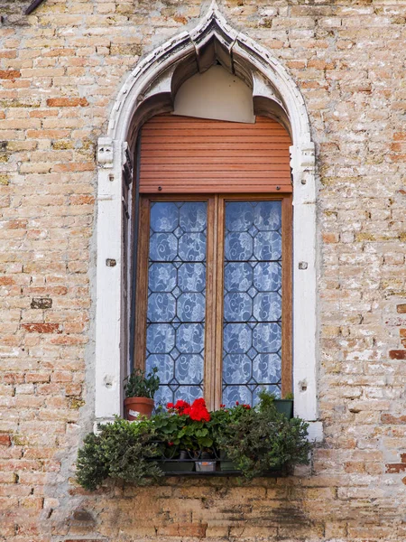 Venedik Talya Nisan 2019 Tarihinde Antik Venedik Binalarının Tipik Mimarisi — Stok fotoğraf