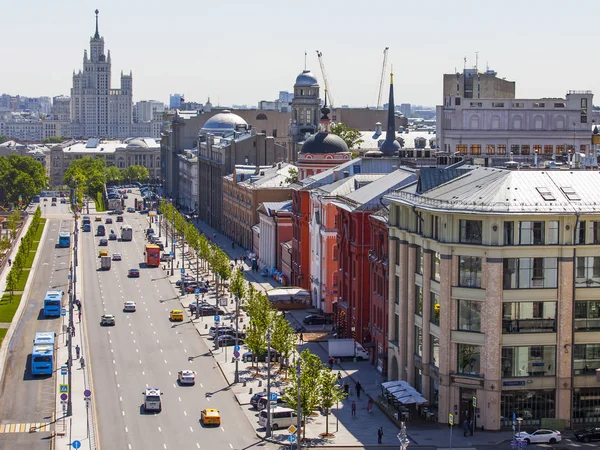 Moskva Rusko Května 2019 Pohled Město Hlediska — Stock fotografie