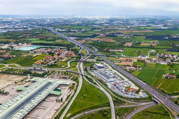 Verona Italië April 2019 Een Uitzicht Internationale Luchthaven Van Aeroporto — Stockfoto