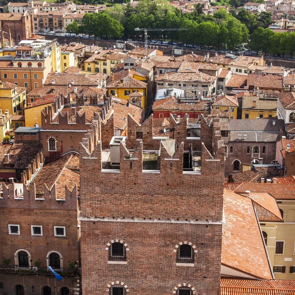 Verona Italien April 2019 Ein Blick Auf Die Stadt Mit — Stockfoto